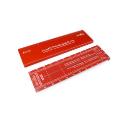 Разметочный шаблон для направляющих Бислайд S910R.1/373x100/2023