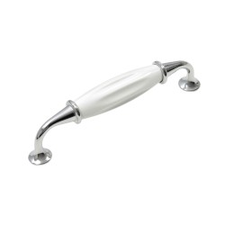 Мебельная ручка ТРИНИТИ RS110CP.4/128/W