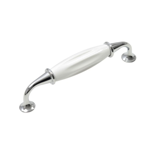Мебельная ручка ТРИНИТИ RS110CP.4/128/W