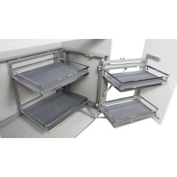 Выкатная корзина для кухни ЮНИВЕРС ЭСТЕТИКА KRM05/900-1000